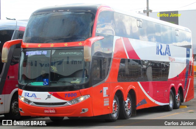 R.A. Viagens 7800 na cidade de Goiânia, Goiás, Brasil, por Carlos Júnior. ID da foto: 6296708.