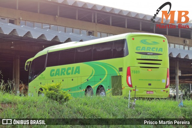 Viação Garcia 7889 na cidade de Americana, São Paulo, Brasil, por Prisco Martin Pereira. Número da foto: #6295678.