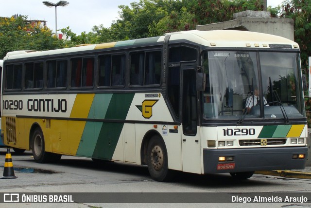 Empresa Gontijo de Transportes 10290 na cidade de São Paulo, São Paulo, Brasil, por Diego Almeida Araujo. ID da foto: 6298935.