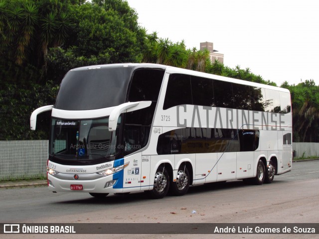 Auto Viação Catarinense 3725 na cidade de Curitiba, Paraná, Brasil, por André Luiz Gomes de Souza. Número da foto: #6298566.