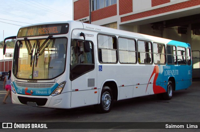 Expresso Lorenzutti 612 na cidade de Vila Velha, Espírito Santo, Brasil, por Saimom  Lima. Número da foto: #6298100.