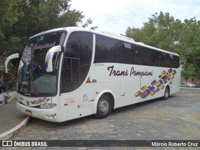 Trans Pompiani 9070 na cidade de Aparecida, São Paulo, Brasil, por Márcio Roberto Cruz. ID da foto: 6298970.