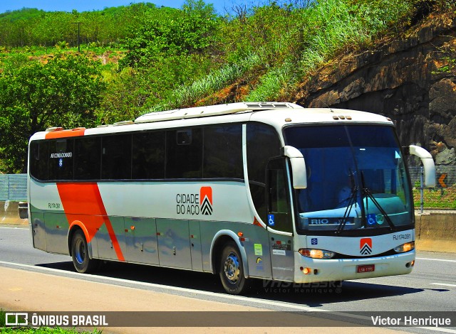 Viação Cidade do Aço RJ 174.091 na cidade de Seropédica, Rio de Janeiro, Brasil, por Victor Henrique. Número da foto: #6299312.