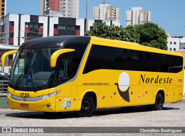 Viação Nordeste 1720 na cidade de Fortaleza, Ceará, Brasil, por Clemilton Rodrigues . Número da foto: #6298082.