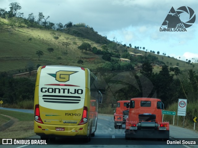 Empresa Gontijo de Transportes 19040 na cidade de Florestal, Minas Gerais, Brasil, por Daniel Souza. Número da foto: #6298908.