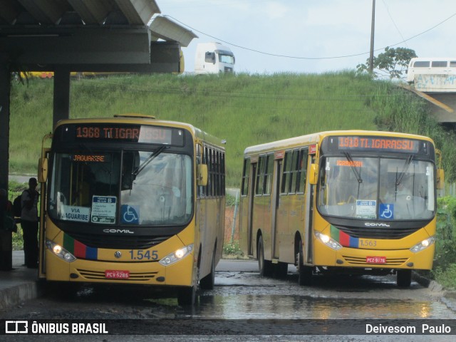 Itamaracá Transportes 1.545 na cidade de Igarassu, Pernambuco, Brasil, por Deivesom Paulo. ID da foto: 6299005.