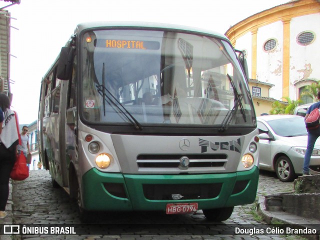 Turin Transportes 3210 na cidade de Ouro Preto, Minas Gerais, Brasil, por Douglas Célio Brandao. Número da foto: #6298376.
