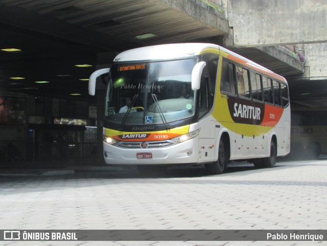 Saritur - Santa Rita Transporte Urbano e Rodoviário 30110 na cidade de Belo Horizonte, Minas Gerais, Brasil, por Pablo Henrique. Número da foto: #6298936.