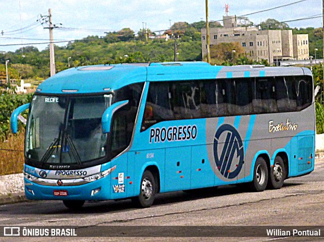 Auto Viação Progresso 6154 na cidade de Aracaju, Sergipe, Brasil, por Willian Pontual. Número da foto: #6299929.