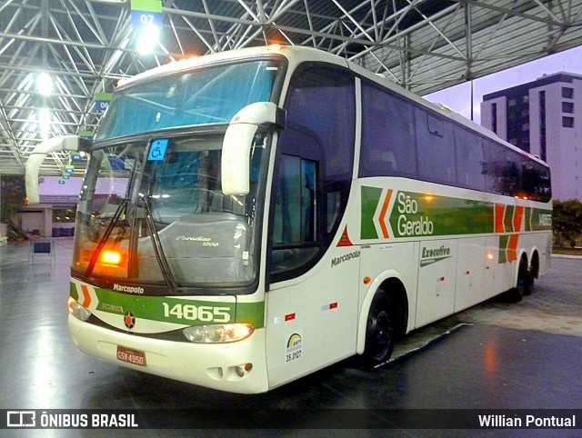 Cia. São Geraldo de Viação 14865 na cidade de Campina Grande, Paraíba, Brasil, por Willian Pontual. Número da foto: #6300305.