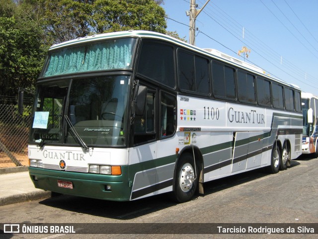 Viação GuanTur 1100 na cidade de Belo Horizonte, Minas Gerais, Brasil, por Tarcisio Rodrigues da Silva. ID da foto: 6300903.