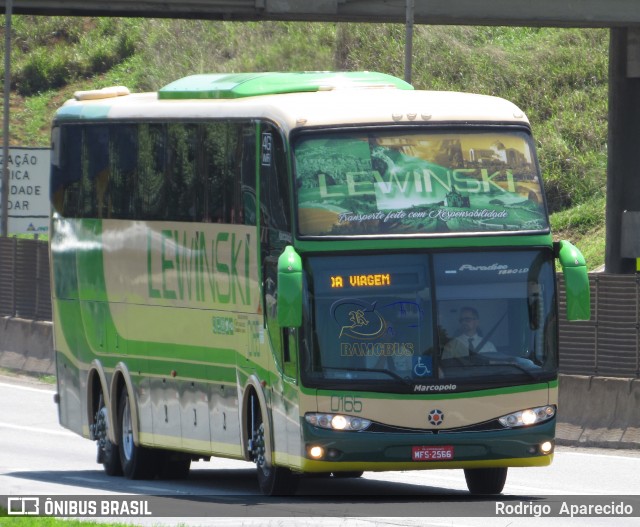 Lewitur - Lewinski Turismo 0165 na cidade de Aparecida, São Paulo, Brasil, por Rodrigo  Aparecido. Número da foto: #6300514.