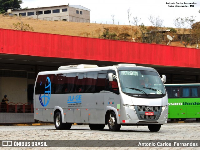 JLage Locação e Turismo 7793 na cidade de João Monlevade, Minas Gerais, Brasil, por Antonio Carlos Fernandes. ID da foto: 6299711.