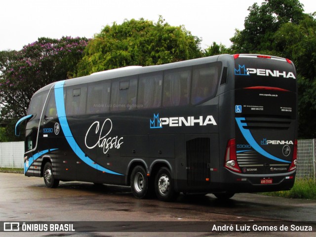 Empresa de Ônibus Nossa Senhora da Penha 53080 na cidade de Curitiba, Paraná, Brasil, por André Luiz Gomes de Souza. Número da foto: #6300308.
