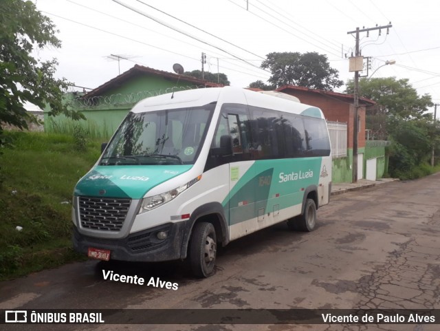 Expresso Santa Luzia 1640 na cidade de Matozinhos, Minas Gerais, Brasil, por Vicente de Paulo Alves. ID da foto: 6300797.