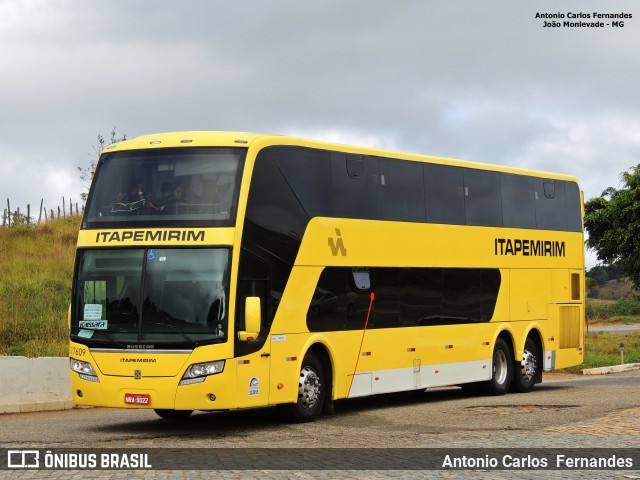 Viação Itapemirim 17609 na cidade de João Monlevade, Minas Gerais, Brasil, por Antonio Carlos Fernandes. Número da foto: #6300252.