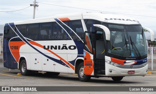 Expresso União 10192 na cidade de Goiânia, Goiás, Brasil, por Lucas Borges . Número da foto: #6299983.
