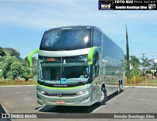 Viação Garcia 7867 na cidade de Rolândia, Paraná, Brasil, por Romílio Busólogo Silva . Número da foto: #6301058.