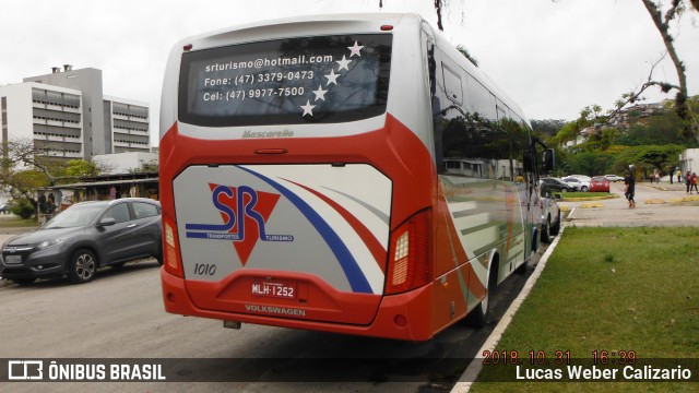 SR Transporte e Turismo 1010 na cidade de Florianópolis, Santa Catarina, Brasil, por Lucas Weber Calizario. Número da foto: #6300782.
