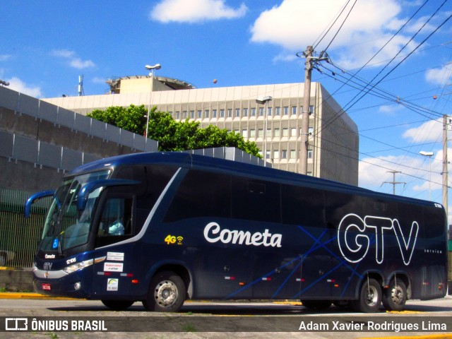 Viação Cometa 12106 na cidade de São Paulo, São Paulo, Brasil, por Adam Xavier Rodrigues Lima. ID da foto: 6302281.