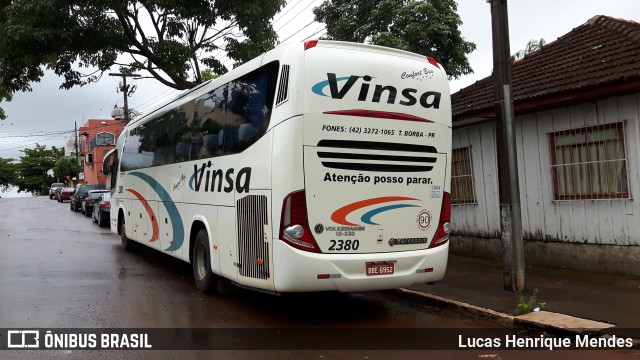 VINSA 2380 na cidade de Lunardelli, Paraná, Brasil, por Lucas Henrique Mendes. Número da foto: #6301503.