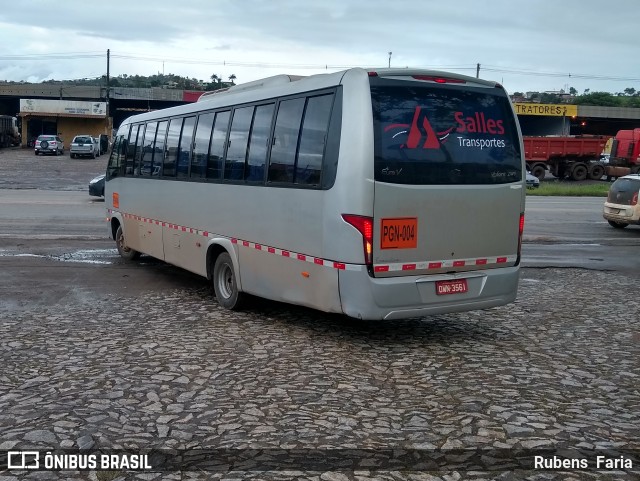 Ônibus Particulares 3561 na cidade de Conselheiro Lafaiete, Minas Gerais, Brasil, por Rubens  Faria. Número da foto: #6301644.