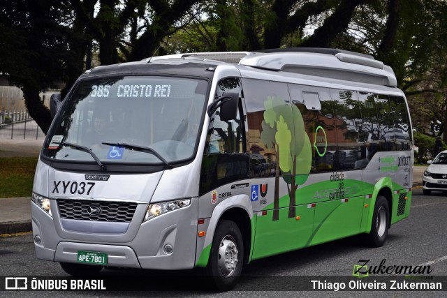 Transporte Coletivo Glória XY037 na cidade de Curitiba, Paraná, Brasil, por Thiago Oliveira Zukerman. ID da foto: 6304506.