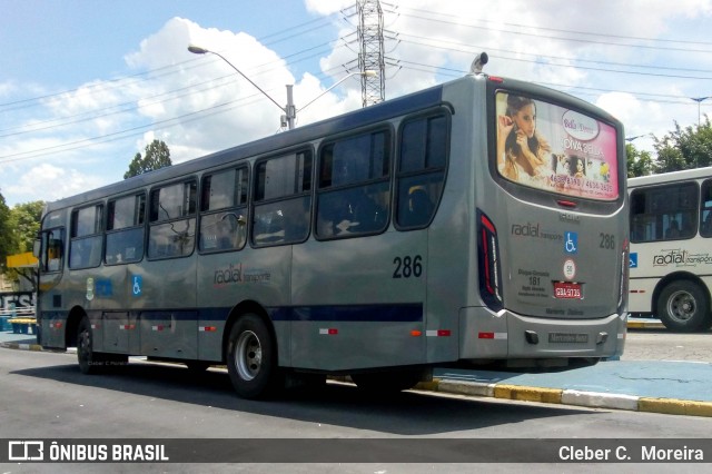 Radial Transporte Coletivo 286 na cidade de Poá, São Paulo, Brasil, por Cleber C.  Moreira. Número da foto: #6304669.