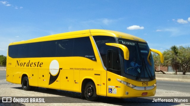Viação Nordeste 1710 na cidade de Mossoró, Rio Grande do Norte, Brasil, por Jefferson Nunes. Número da foto: #6303534.