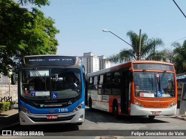 Transcooper > Norte Buss 2 6519 na cidade de São Paulo, São Paulo, Brasil, por Felipe Goncalves do Vale. Número da foto: #6304799.