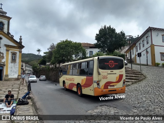 Transcotta Turismo 140 na cidade de Ouro Preto, Minas Gerais, Brasil, por Vicente de Paulo Alves. ID da foto: 6306896.