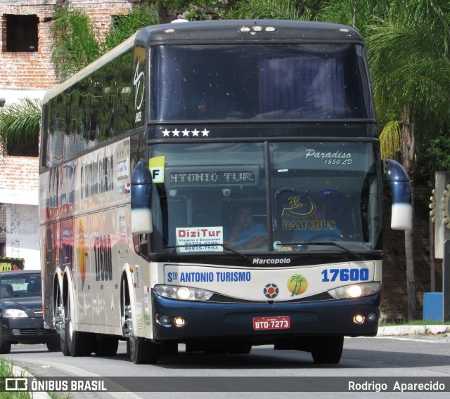 Santo Antônio Turismo 17600 na cidade de Aparecida, São Paulo, Brasil, por Rodrigo  Aparecido. ID da foto: 6305394.