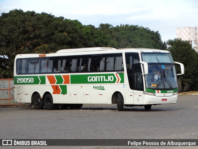 Empresa Gontijo de Transportes 20050 na cidade de Vitória da Conquista, Bahia, Brasil, por Felipe Pessoa de Albuquerque. ID da foto: 6306071.