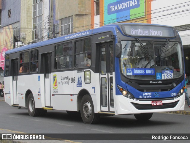 Capital do Agreste Transporte Urbano 1308 na cidade de Caruaru, Pernambuco, Brasil, por Rodrigo Fonseca. Número da foto: #6305674.