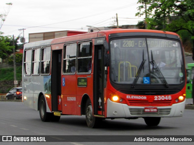 Laguna Auto Ônibus 23046 na cidade de Belo Horizonte, Minas Gerais, Brasil, por Adão Raimundo Marcelino. ID da foto: 6306530.