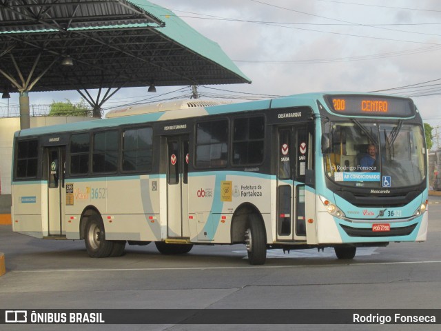 Viação Santa Cecília 36521 na cidade de Fortaleza, Ceará, Brasil, por Rodrigo Fonseca. Número da foto: #6305731.