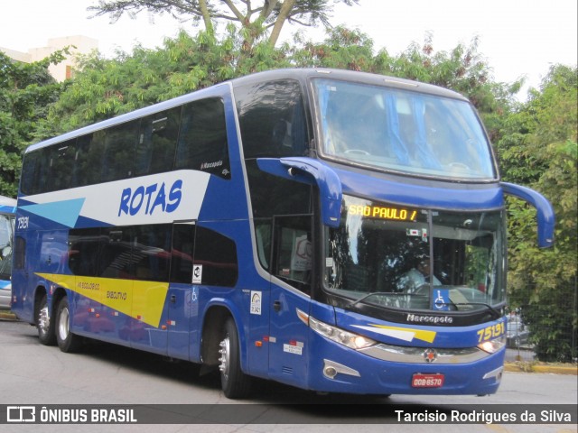 RodeRotas - Rotas de Viação do Triângulo 75131 na cidade de São Paulo, São Paulo, Brasil, por Tarcisio Rodrigues da Silva. ID da foto: 6305575.