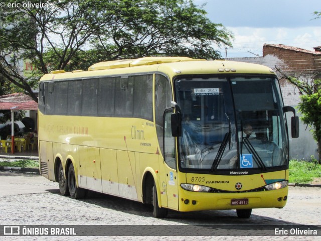 Viação Itapemirim 8705 na cidade de Caruaru, Pernambuco, Brasil, por Eric Oliveira. Número da foto: #6307124.