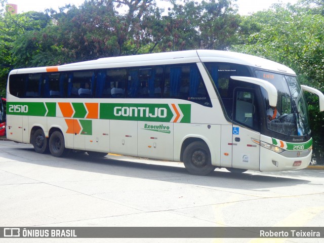 Empresa Gontijo de Transportes 21510 na cidade de São Paulo, São Paulo, Brasil, por Roberto Teixeira. ID da foto: 6308746.