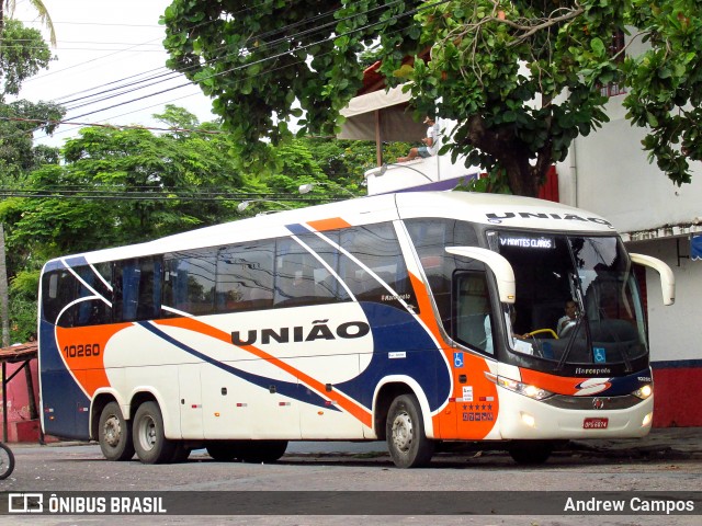 Expresso União 10260 na cidade de Pirapora, Minas Gerais, Brasil, por Andrew Campos. Número da foto: #6308396.