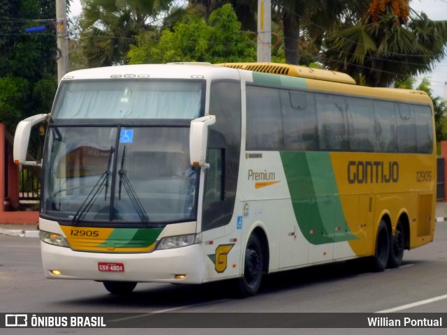 Empresa Gontijo de Transportes 12905 na cidade de Feira de Santana, Bahia, Brasil, por Willian Pontual. ID da foto: 6308335.