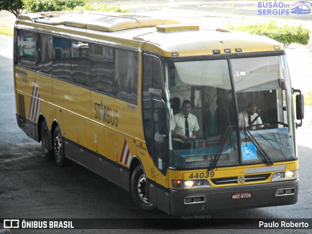 Viação Itapemirim 44039 na cidade de Aracaju, Sergipe, Brasil, por Paulo Roberto. ID da foto: 6308652.