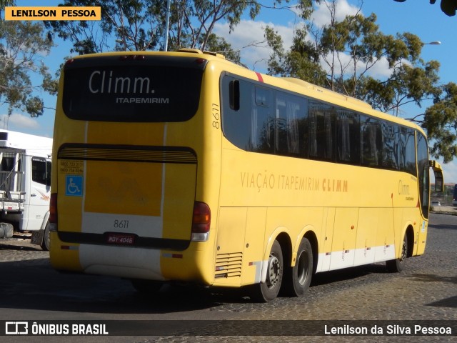 Viação Itapemirim 8611 na cidade de Caruaru, Pernambuco, Brasil, por Lenilson da Silva Pessoa. Número da foto: #6307861.
