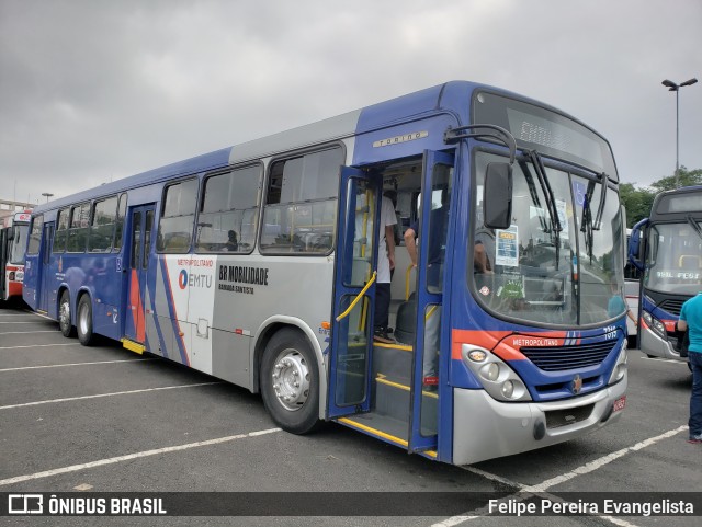 BR Mobilidade Baixada Santista 7319 na cidade de São Paulo, São Paulo, Brasil, por Felipe Pereira Evangelista. Número da foto: #6307680.