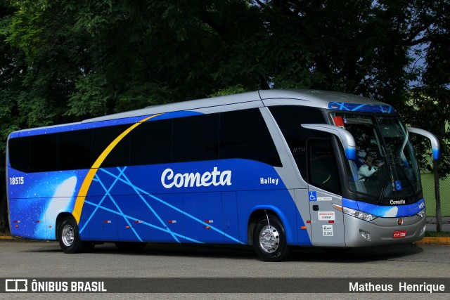 Viação Cometa 18515 na cidade de São Paulo, São Paulo, Brasil, por Matheus Henrique. Número da foto: #6308486.