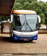 CMT - Consórcio Metropolitano Transportes 104 na cidade de Poconé, Mato Grosso, Brasil, por Alexandre Correa. Número da foto: #:id.