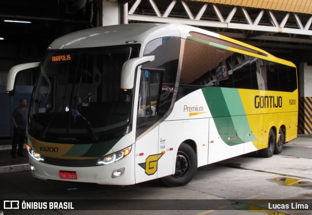 Empresa Gontijo de Transportes 19200 na cidade de Rio de Janeiro, Rio de Janeiro, Brasil, por Lucas Lima. Número da foto: #6309623.