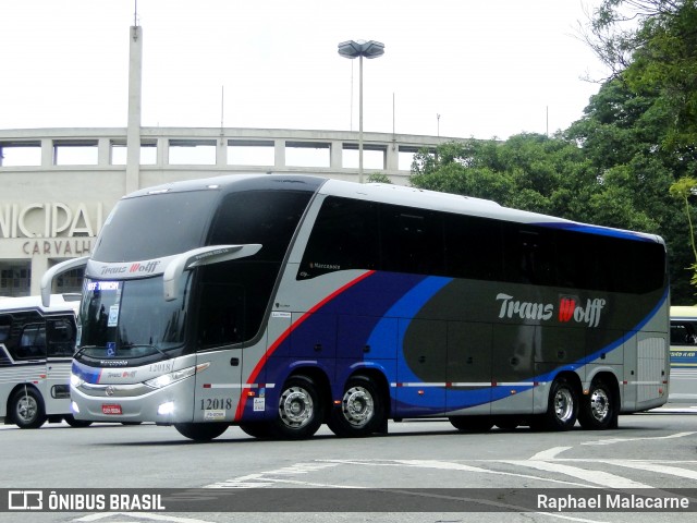 Trans Wolff Transportes e Turismo 12018 na cidade de São Paulo, São Paulo, Brasil, por Raphael Malacarne. ID da foto: 6310540.