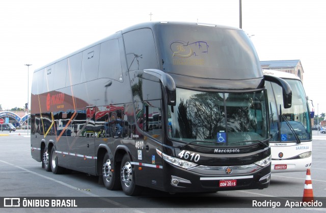 Pigozzo Turismo 4610 na cidade de Aparecida, São Paulo, Brasil, por Rodrigo  Aparecido. Número da foto: #6310450.