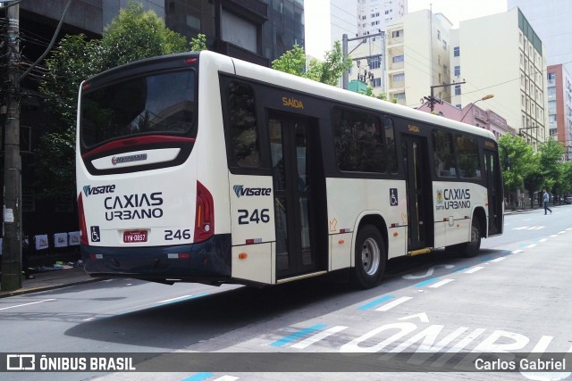 Visate - Viação Santa Tereza 246 na cidade de Caxias do Sul, Rio Grande do Sul, Brasil, por Carlos Gabriel. Número da foto: #6310731.